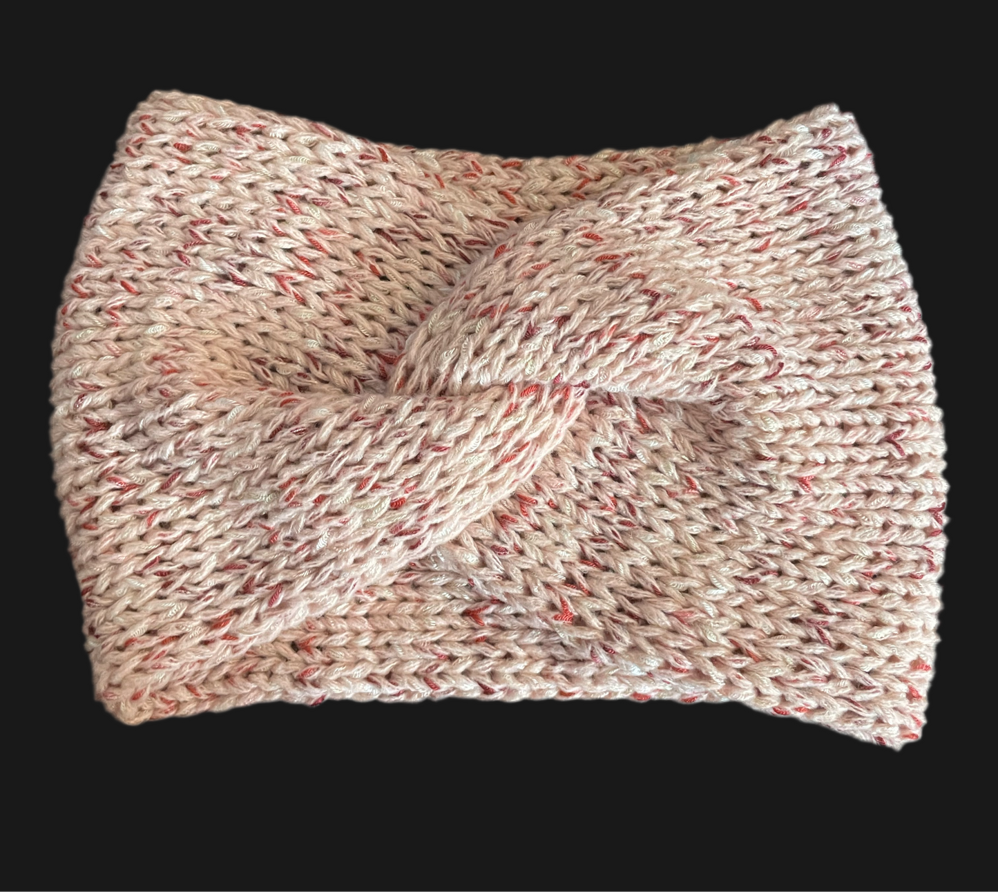 Pink Ear Warmer Headband- Adult