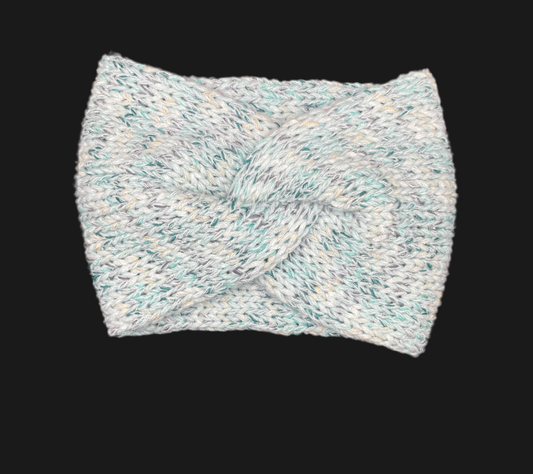 Teal Ear Warmer Headband- Adult