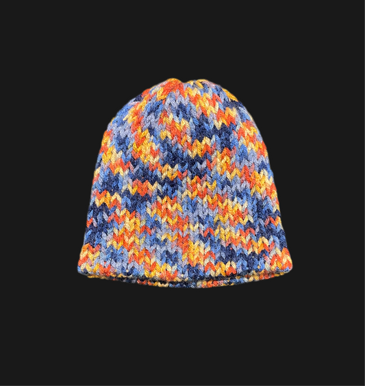 Knit Baby Beanie (0-3 months)